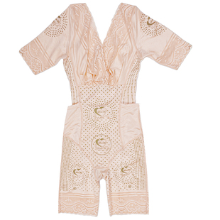 体雕瘦全身短袖连体塑身衣薄款塑型产后塑形美体收腹束腰提臀内衣