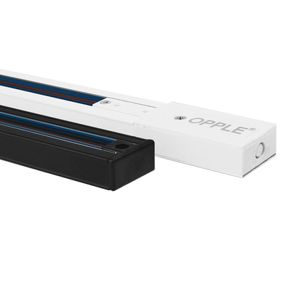 欧普LED轨道灯转接头连接头配件轨道条三线1米/1.5米吊杆桥架