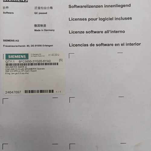 议价正品CF卡6FC5850-1YG20-4YA0-ZZA03M88