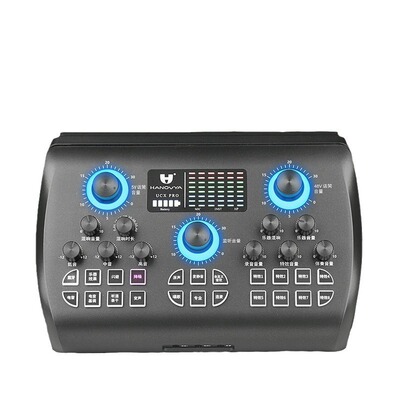 汉诺威亚手机直播声卡户外唱K歌