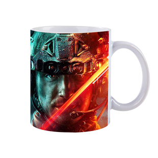 战地6134系列2042游戏定制周边加热变色陶瓷马克杯咖啡杯子现货