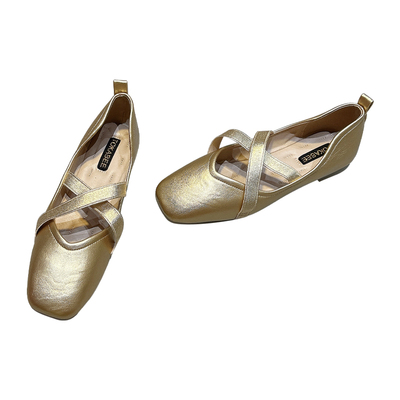 春秋银色单鞋2024新款法式