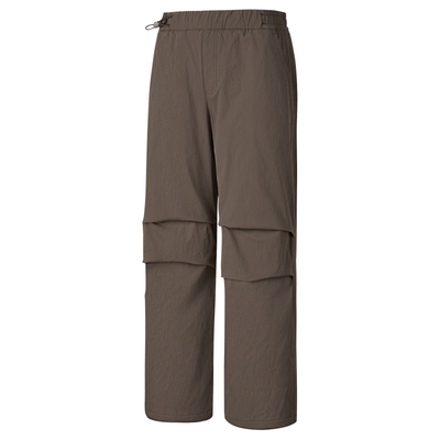 斯凯奇闪穿裤|2025冬季加绒伞兵裤舒适梭织长裤保暖女卫裤阔腿裤