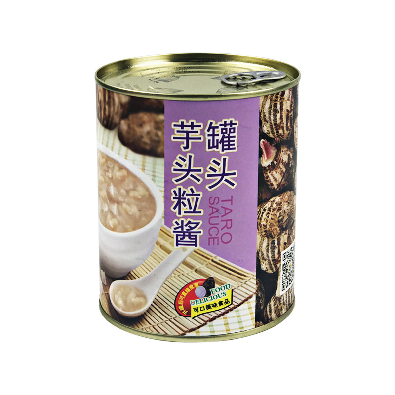 广村罐头芋头粒酱880g芋泥奶茶