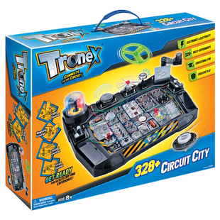 connex儿童stem科学实验电路学习拼装小学生科技制作电子积木玩具