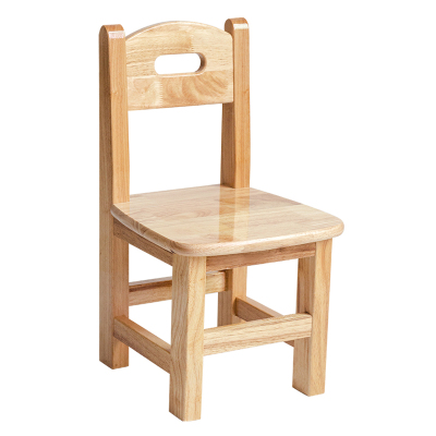 幼儿园座椅实木橡木小椅子靠背