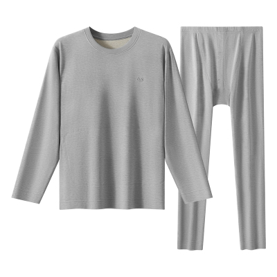 恒源祥男士保暖内衣羊毛蚕丝秋衣秋裤套装莫代尔男款秋冬季打底衫