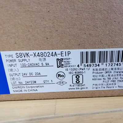 【询价】S8VK-X48024A-EIP  开关电源，适用