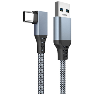 VR串流线Oculus  Quest2/3 link头盔弯头数据线Pico neo 3/4眼镜充电线steam电脑游戏Meta连接线5/7米prs