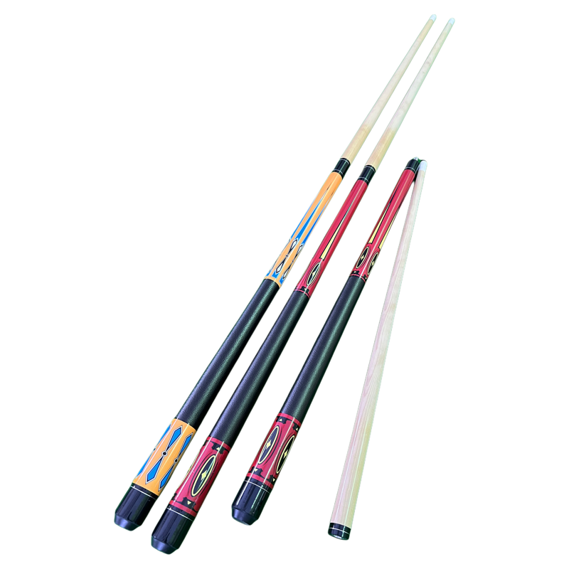 加重短杆台球杆1.2米双节分体杆