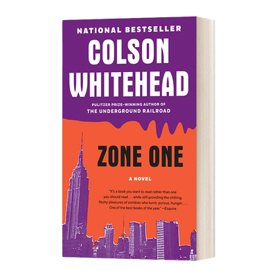 英文原版小说 Zone One 第一区 Colson Whitehead科尔森·怀特黑德 普利策奖得奖主 英文版 进口英语原版书籍