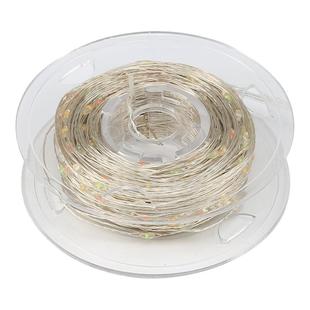 led低压插电铜线灯串100m200米户外防水圣诞节日装饰铜丝彩灯闪灯