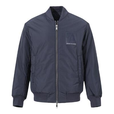 阿玛尼男士短款夹克棉服外套