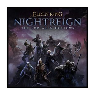 Elden Ring艾尔登法环黑夜君临复古印刷版画有框家装饰画收藏级