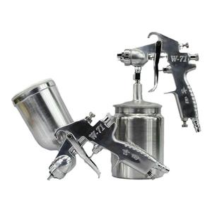 吉由W-71气动油漆喷枪家具汽车喷漆枪上壶1.0/1.3/1.5 /1.8高雾化