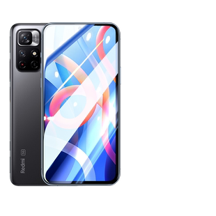 适用红米Note11Pro钢化膜Note11tPro手机膜redminote11se+11t全屏覆盖por十抗蓝光防指纹保护高清磨砂防窥贴
