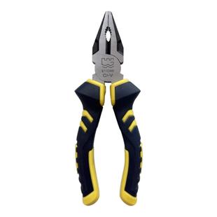 长城精工尖嘴钳6寸多功能老虎钳8寸钢丝钳斜口钳子斜嘴钳工业级