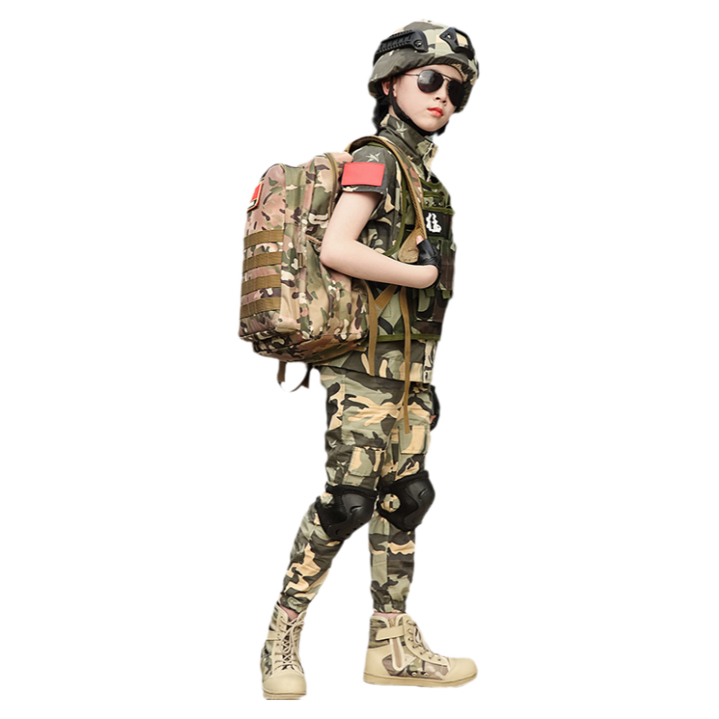 儿童迷彩服套装特种兵男童