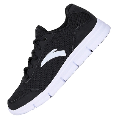 安踏正品女子网面透气跑步鞋