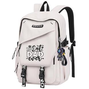 男士电脑双肩包大学生旅行通勤初中高中生大容量男生休闲轻便书包