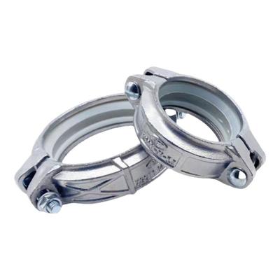 沟槽衬塑钢卡银色生活给水