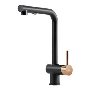 悍高 抽拉式旋转304不锈钢水龙头冷热洗手脸盆可洗头面盆水槽龙头