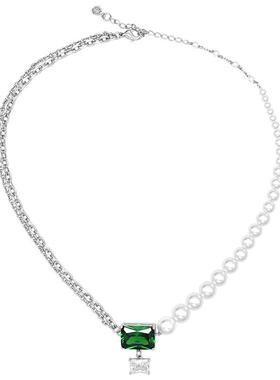 CHOOSE绿宝石轻奢小众设计吊坠