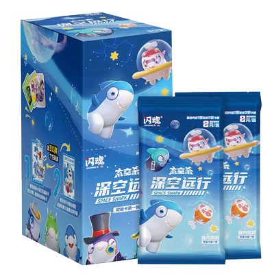 闪魂太空狼人杀卡片深空远行太空鲨多人桌面游戏卡牌盲盒正版周边