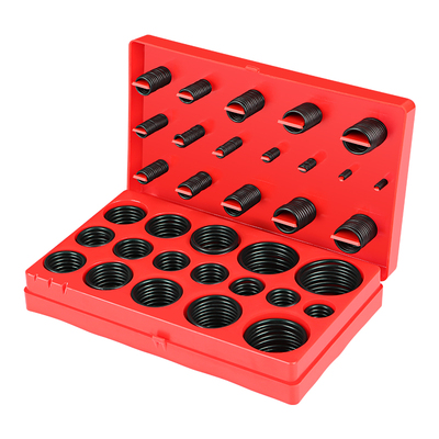 o型密封圈汽车空调丁腈胶耐油耐高温修理盒o型橡胶圈家用汽修套装