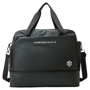 袋鼠男士外出旅游包轻便款高级感可套拉杆箱的手提旅行包可上飞机