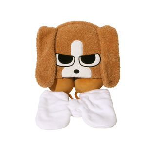 现货KKV暹罗厘普连帽午睡毯办公室午休睡眠眼罩U型枕护颈腰靠垫