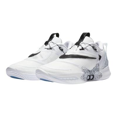 Nike Adapt BB 2.0 耐克男 自动绑带 黑白 低帮篮球鞋CV2442-101