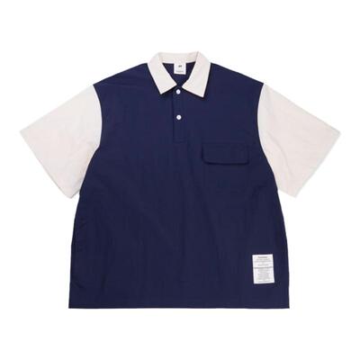 CENTIMETER日系City boy杜邦防水透气拼接机能POLO短袖T恤