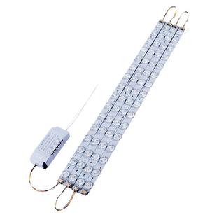 led客厅灯替换灯芯三色变光灯条2835吸顶灯灯芯8W10W5730长条灯管