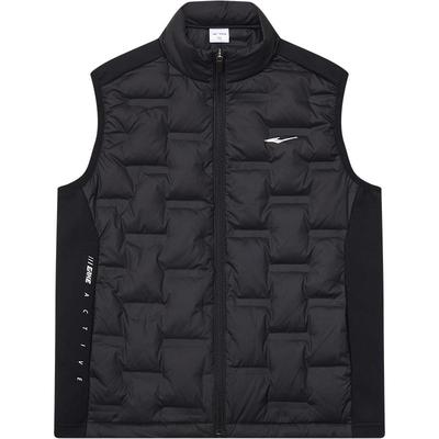 鸿星尔克儿童立领羽绒马甲