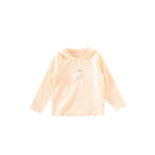 童泰女宝宝长袖t恤女童打底衫女孩内搭2026新款春夏上衣a类春装女