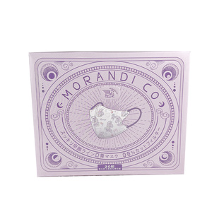 赵露思同款日本Morandi Co美颜彩色独立装成人秋冬3D卡通立体口罩