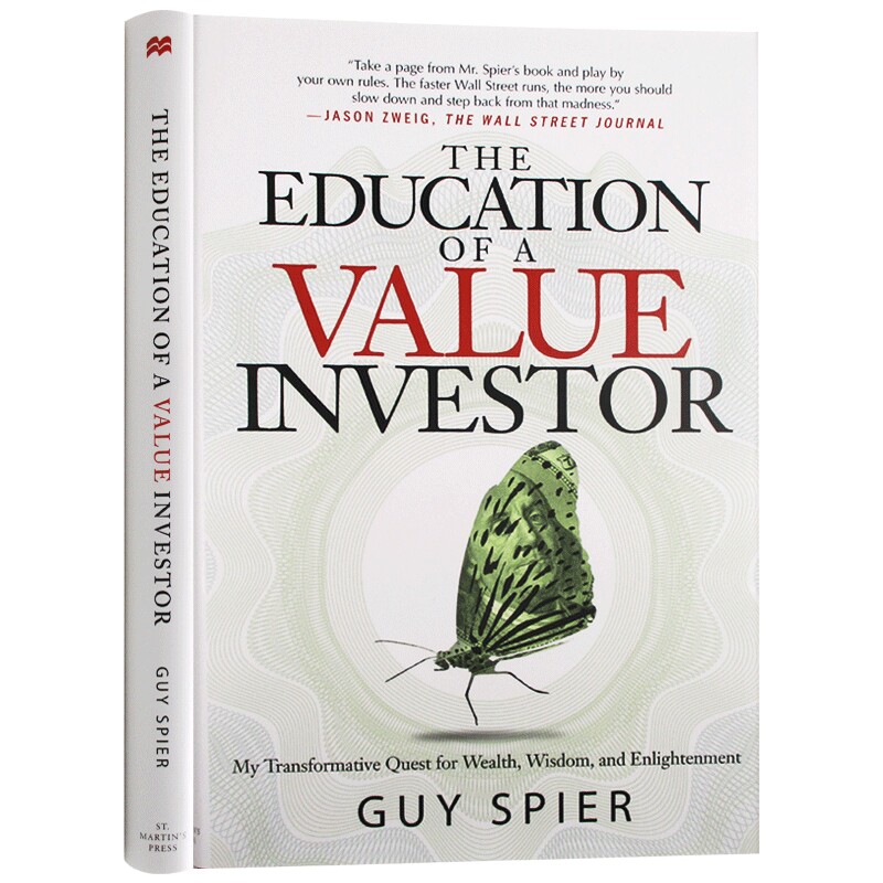 精装 英文原版 与巴菲特共进午餐时 我顿悟到的5个真理 The Education of a Value Investor