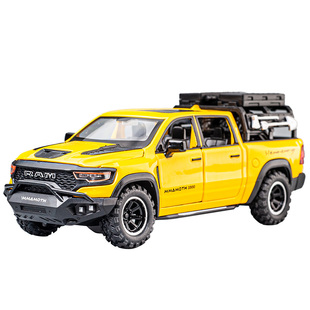 道奇霸王龙皮卡合金汽车模型男孩礼物摆件收藏1:32仿真金属玩具车