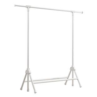 简易宿舍学生晾衣架落地阳台晒衣服家用挂衣架室内晾衣杆挂衣架子