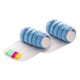 CT施达超细纤维平板拖把布家用替换拖地布粘贴式拖地头平拖布