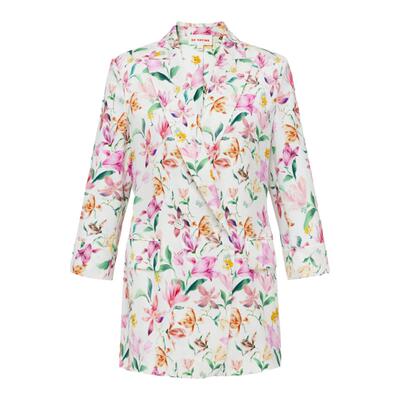 印花繁花似锦雅莹西装外套