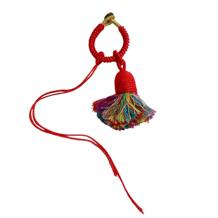 藏式棉线流苏金刚结指环钥匙扣 DIY 钥匙扣配件文玩挂件饰品配件