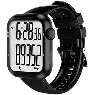 运动专用电子计步器走路手表手环简单老年人儿童跑步随身自动记步