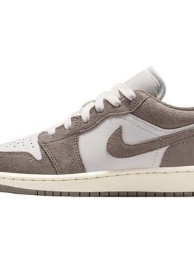 NIKE耐克大童鞋AIR JORDAN 1 LOW (GS)运动训练篮球鞋553560-026