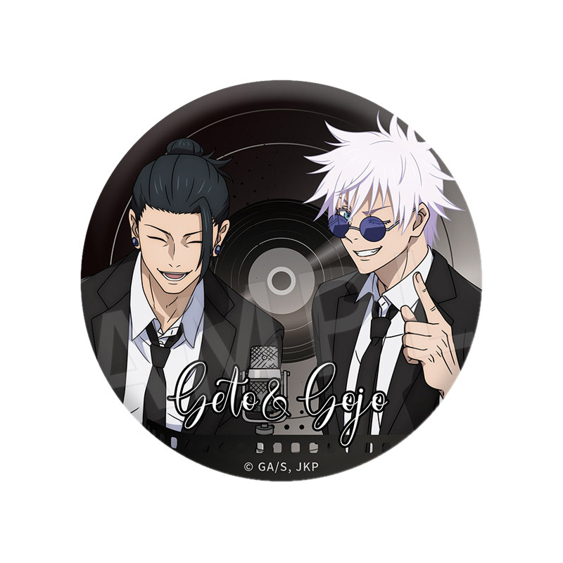 正版咒术回战吧唧周边五条悟夏油杰75mm大号徽章谷子官动漫二次元