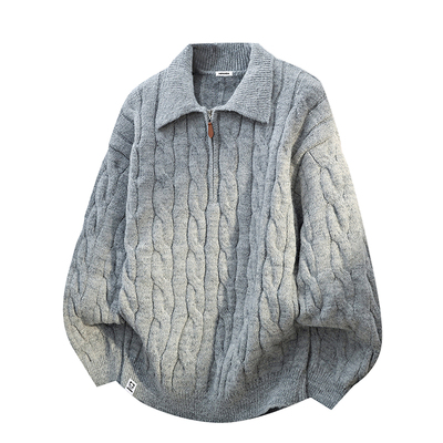 HiPanda秋冬季美式休闲毛衣男士