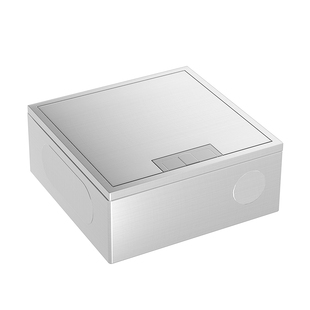 德梅尔地插座纯平隐形嵌入式五孔电脑地插座开启式130型超薄地插