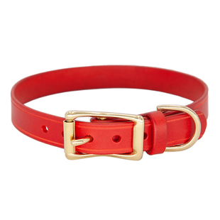 狗狗项圈定制真皮小猫咪小狗泰迪柴犬可爱颈圈围脖圈名牌刻字防丢