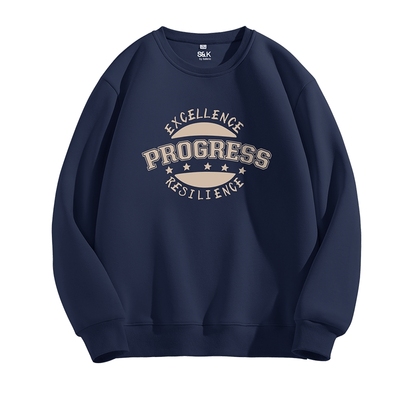 班尼路秋冬藏青色卫衣男加绒可选